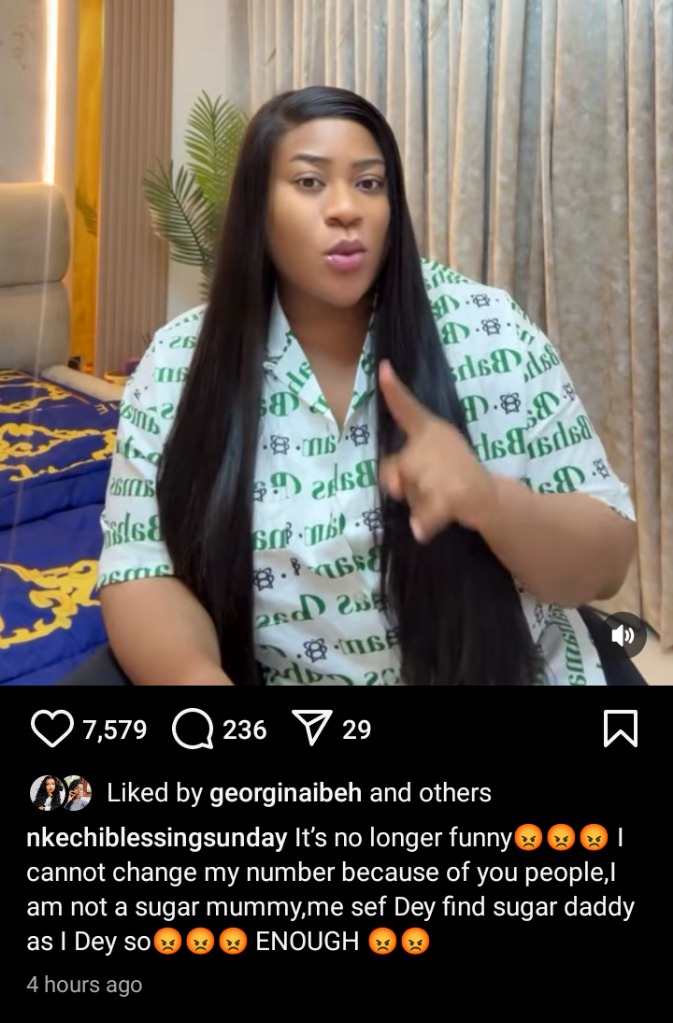 I Am Looking For A Sugar Daddy To Take Care Of Me-Nkechi Blessing I Am Looking For A Sugar Daddy To Take Care Of Me-Nkechi Blessing