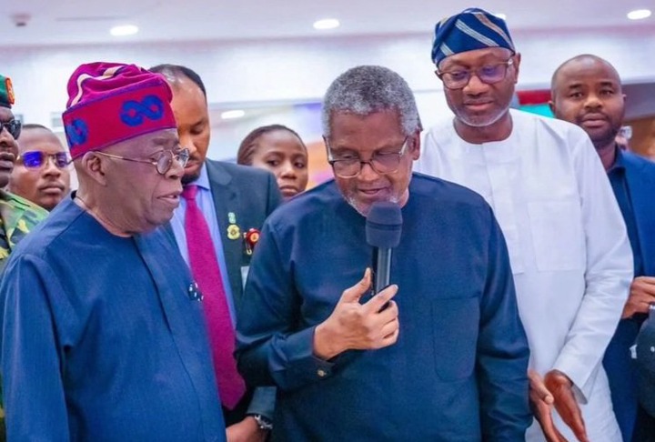 Tinubu’s 4 Four Wise Men: Otedola, Dangote, Rabiu, Ovia Earn Presidential Seal of Acclaim Tinubu’s 4 Four Wise Men: Otedola, Dangote, Rabiu, Ovia Earn Presidential Seal of Acclaim
