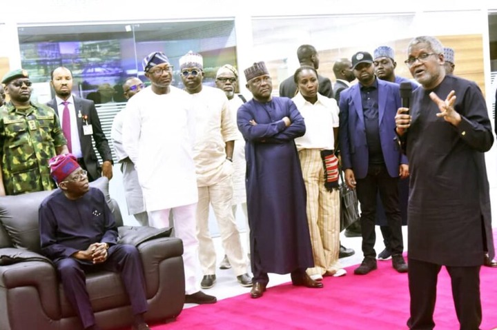 Tinubu’s 4 Four Wise Men: Otedola, Dangote, Rabiu, Ovia Earn Presidential Seal of Acclaim Tinubu’s 4 Four Wise Men: Otedola, Dangote, Rabiu, Ovia Earn Presidential Seal of Acclaim