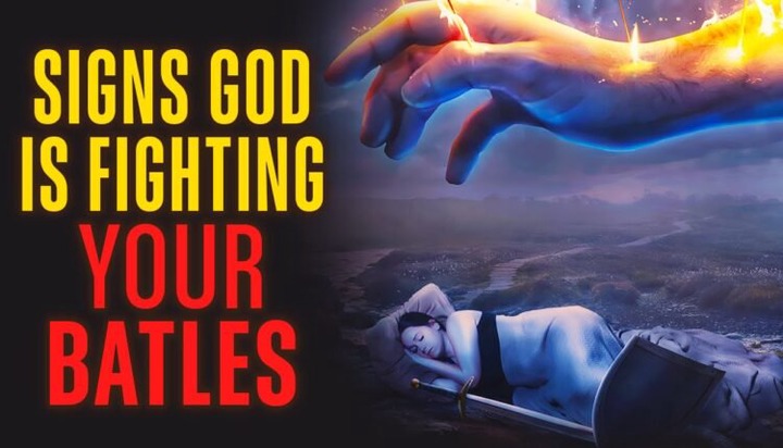 Noticing These Five Signs? God Is Fighting For You Noticing These Five Signs? God Is Fighting For You