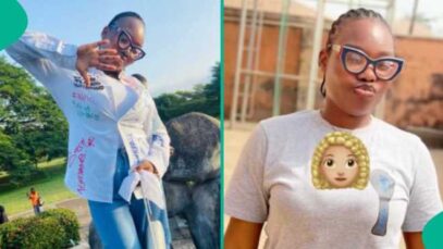 Federal university graduate breaks down in tears, shares why father disowned her - DETAILS