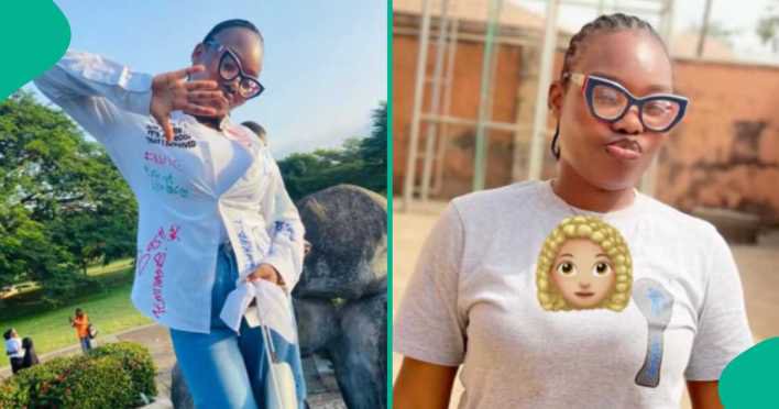 Federal university graduate breaks down in tears, shares why father disowned her - DETAILS Federal university graduate breaks down in tears, shares why father disowned her - DETAILS