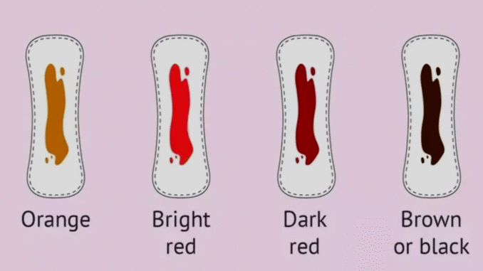 BREAKING NEWS: What every colour of your menstrual blood says about your health