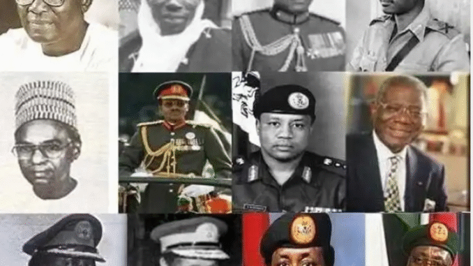 JUST-IN: Muhammadu Buhari and Other Military Heads of State of Nigeria (with pictures) JUST-IN: Muhammadu Buhari and Other Military Heads of State of Nigeria (with pictures)