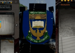 BREAKING: 200-level UNILORIN student submits exam script with cheating material