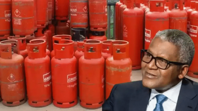 BREAKING NEWS: Relief for Nigerians as Dangote moves to crash price of cooking gas BREAKING NEWS: Relief for Nigerians as Dangote moves to crash price of cooking gas