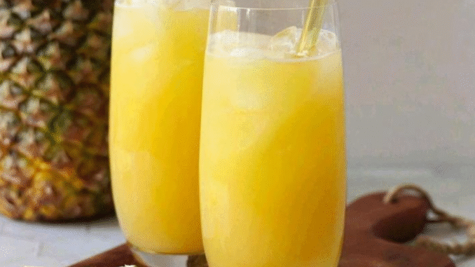 Reason Why That Glass Of Pineapple Juice Is Extremely Beneficial To Your Health