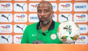 Super Eagles Coach Chelle Reacts to Hard-Fought Draw Against South Africa