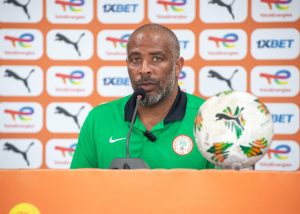 Super Eagles Coach Chelle Reacts to Hard-Fought Draw Against South Africa