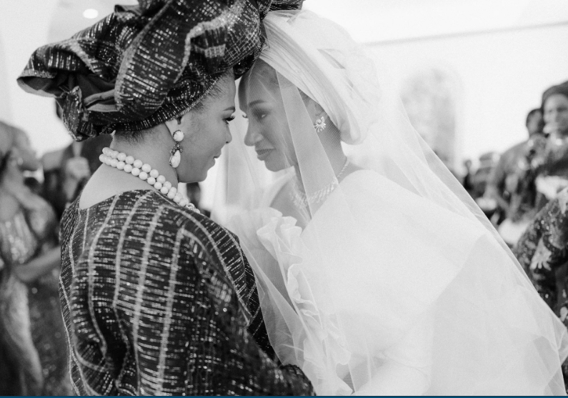 Temi Dumps Father’s Name, ‘Otedola’, Releases Beautiful Wedding Photos With Mr Eazi