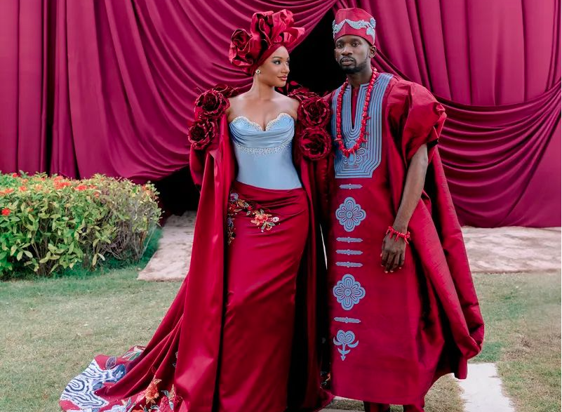 Temi Dumps Father’s Name, ‘Otedola’, Releases Beautiful Wedding Photos With Mr Eazi